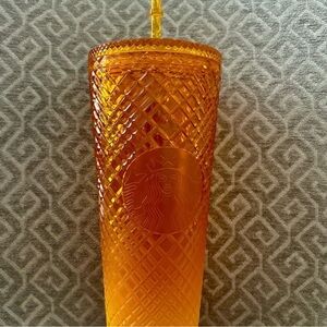 Starbucks Amber Glass Tumbler
